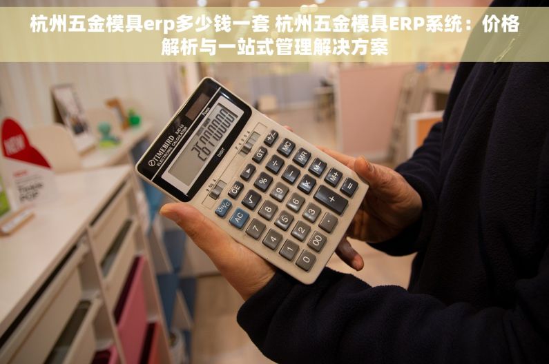 杭州五金模具erp多少钱一套 杭州五金模具ERP系统：价格解析与一站式管理解决方案