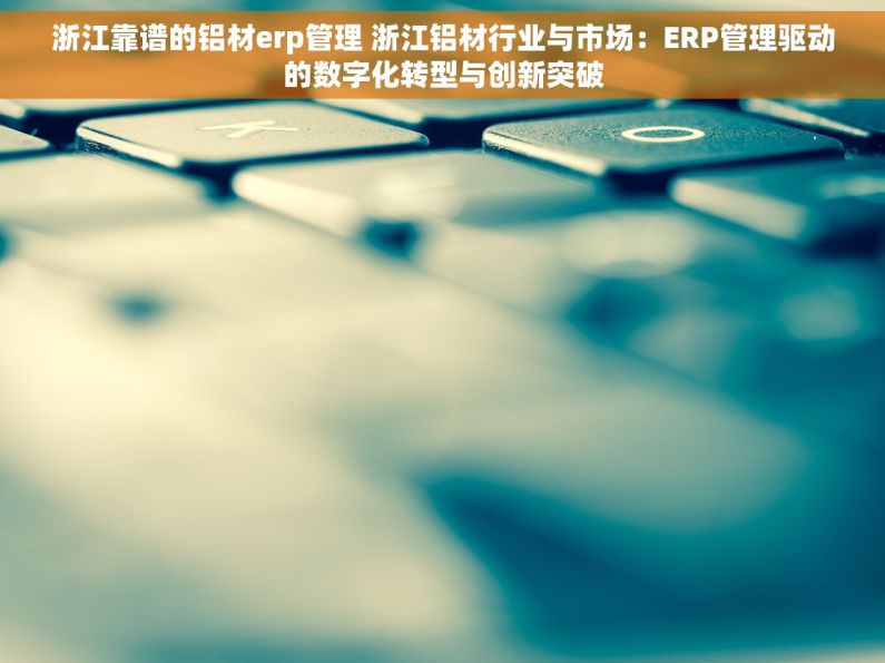 浙江靠谱的铝材erp管理 浙江铝材行业与市场：ERP管理驱动的数字化转型与创新突破
