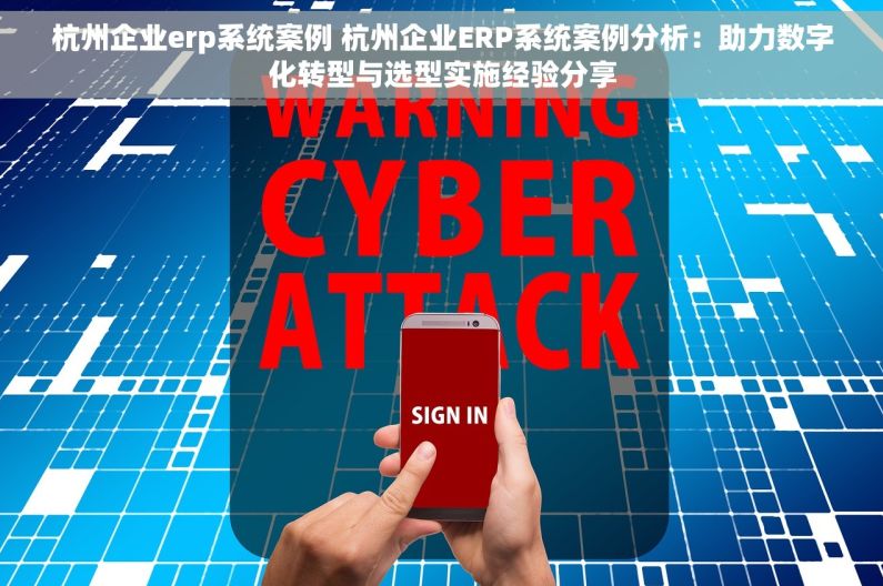 杭州企业erp系统案例 杭州企业ERP系统案例分析：助力数字化转型与选型实施经验分享