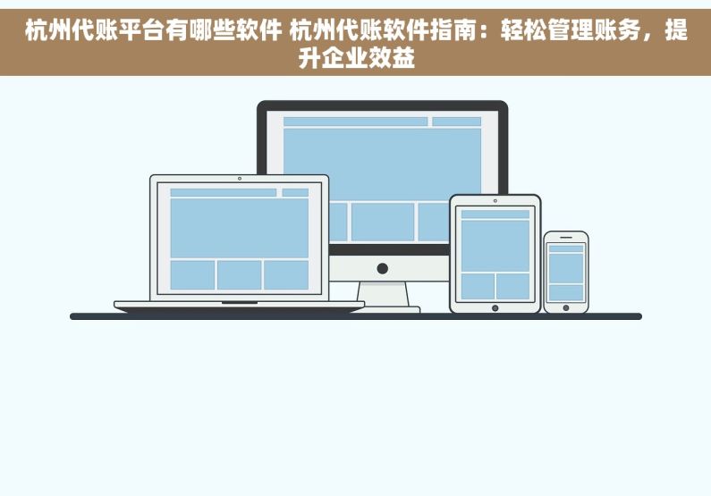 杭州代账平台有哪些软件 杭州代账软件指南：轻松管理账务，提升企业效益