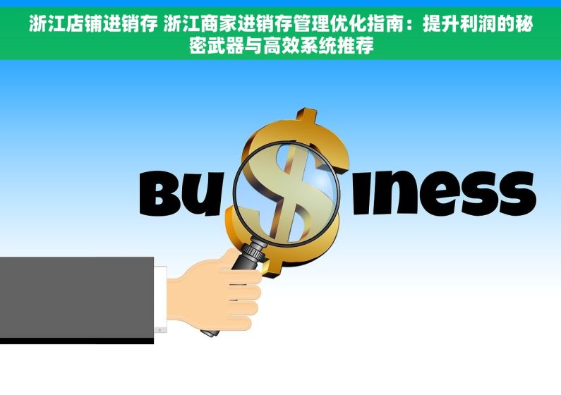浙江店铺进销存 浙江商家进销存管理优化指南：提升利润的秘密武器与高效系统推荐