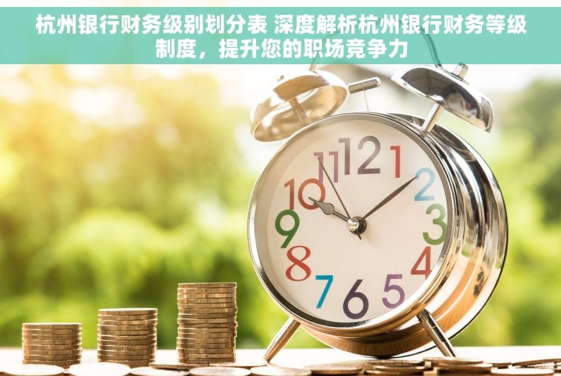 杭州银行财务级别划分表 深度解析杭州银行财务等级制度，提升您的职场竞争力