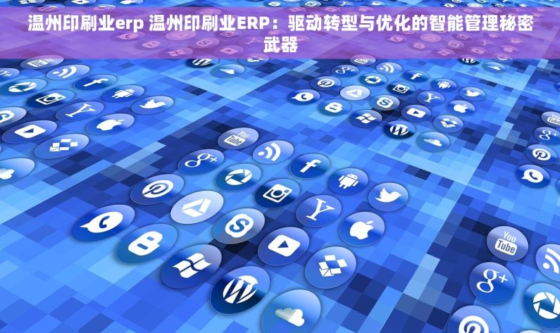 温州印刷业erp 温州印刷业ERP：驱动转型与优化的智能管理秘密武器