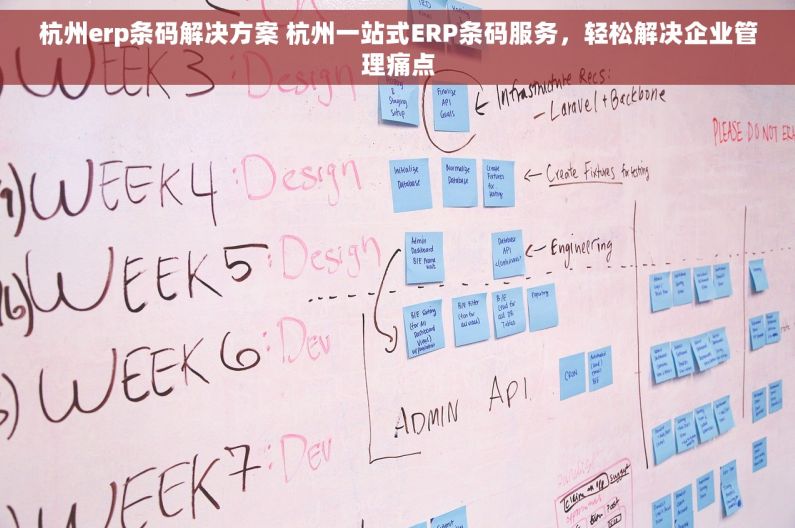 杭州erp条码解决方案 杭州一站式ERP条码服务，轻松解决企业管理痛点