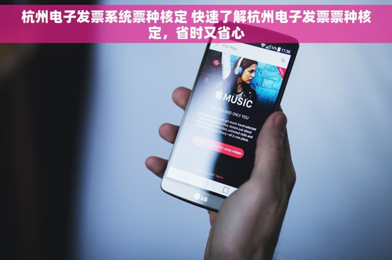 杭州电子发票系统票种核定 快速了解杭州电子发票票种核定，省时又省心