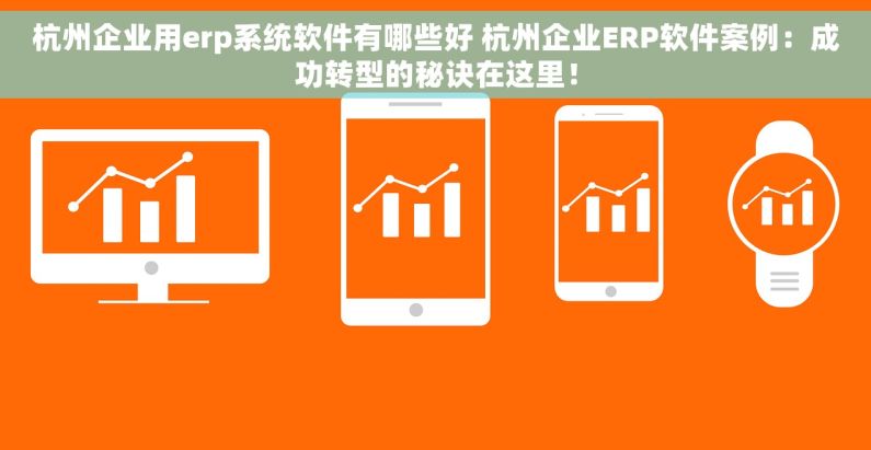 杭州企业用erp系统软件有哪些好 杭州企业ERP软件案例：成功转型的秘诀在这里！