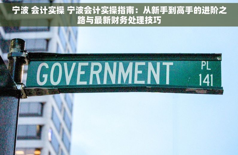 宁波 会计实操 宁波会计实操指南：从新手到高手的进阶之路与最新财务处理技巧