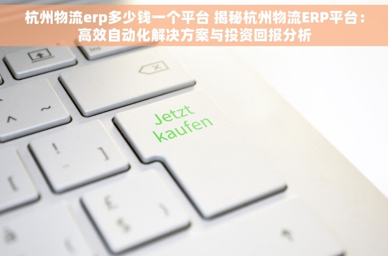 杭州物流erp多少钱一个平台 揭秘杭州物流ERP平台：高效自动化解决方案与投资回报分析