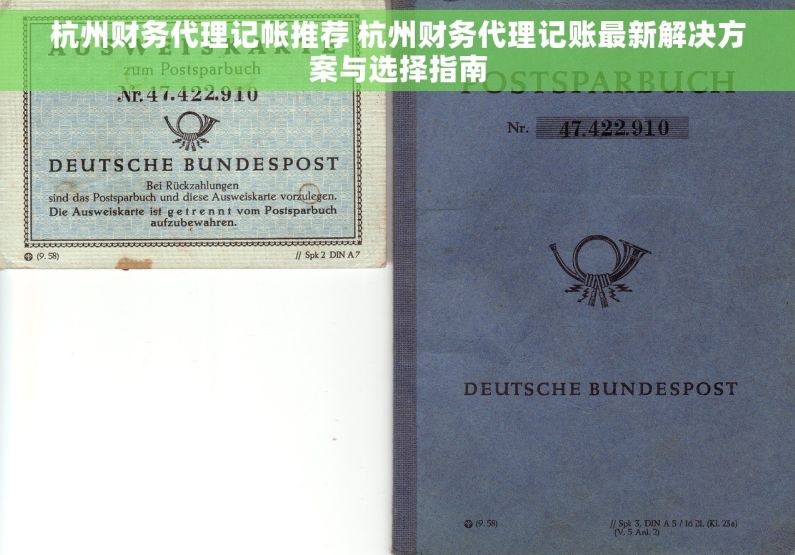 杭州财务代理记帐推荐 杭州财务代理记账最新解决方案与选择指南