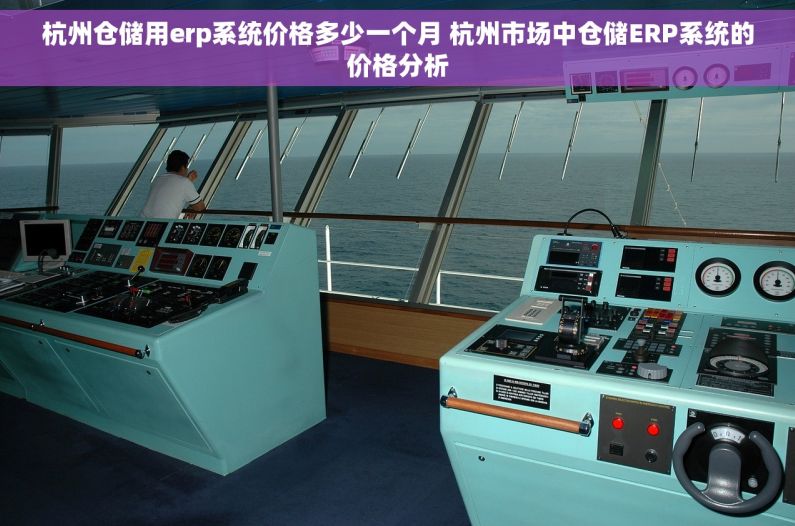 杭州仓储用erp系统价格多少一个月 杭州市场中仓储ERP系统的价格分析