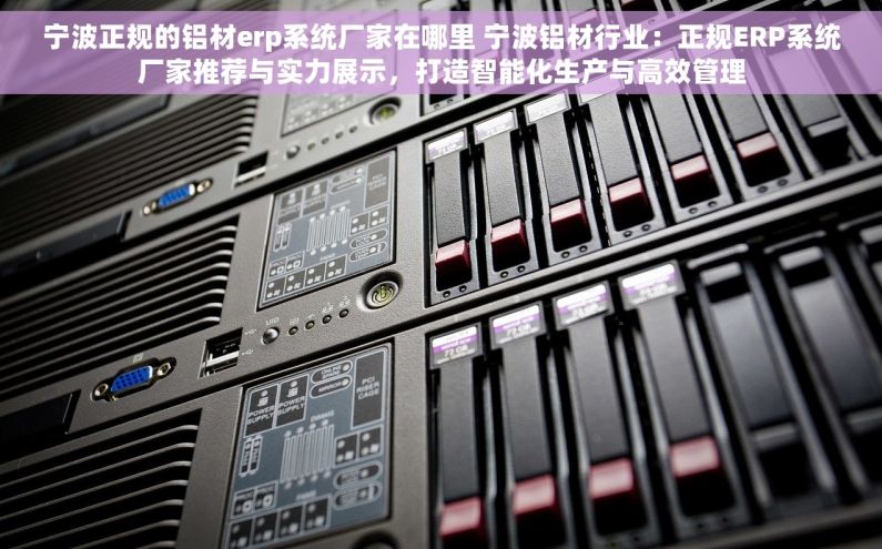 宁波正规的铝材erp系统厂家在哪里 宁波铝材行业：正规ERP系统厂家推荐与实力展示，打造智能化生产与高效管理