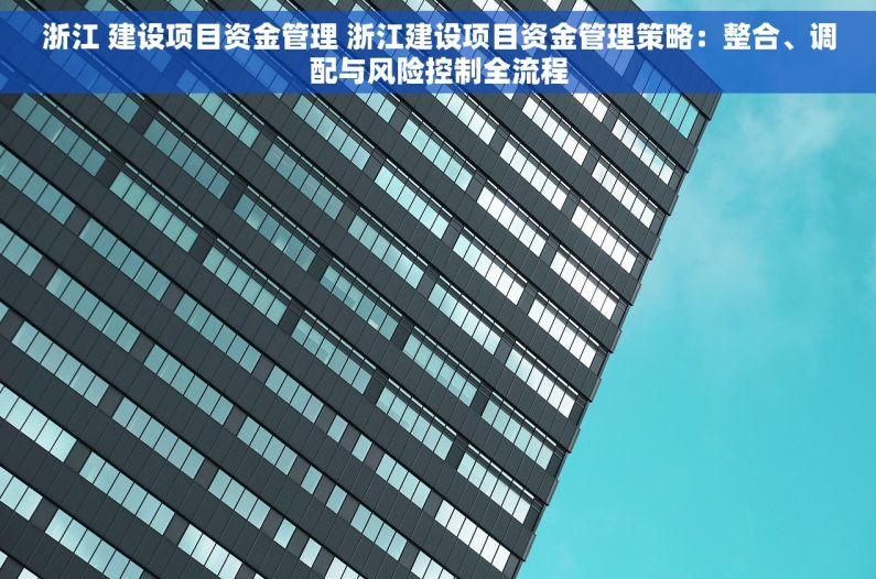 浙江 建设项目资金管理 浙江建设项目资金管理策略：整合、调配与风险控制全流程