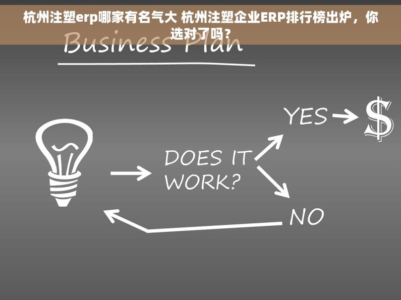 杭州注塑erp哪家有名气大 杭州注塑企业ERP排行榜出炉，你选对了吗？