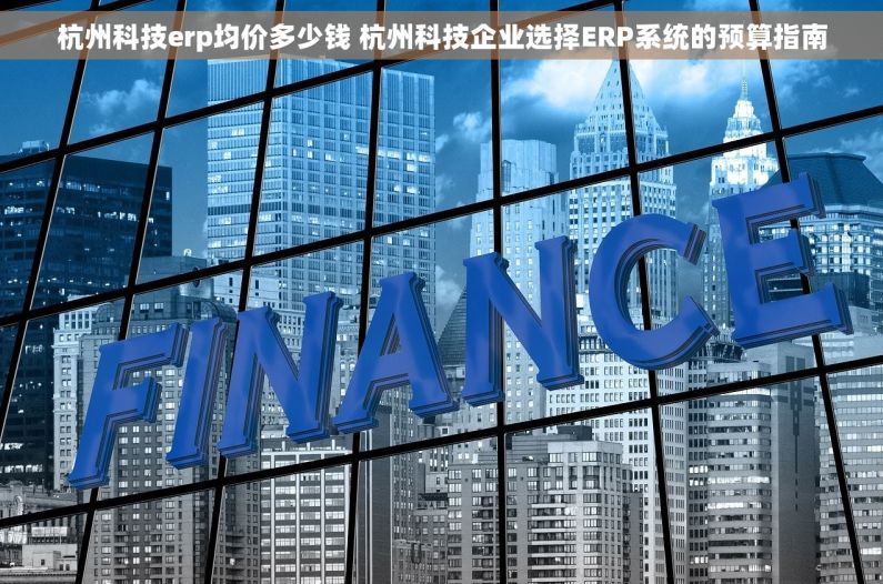 杭州科技erp均价多少钱 杭州科技企业选择ERP系统的预算指南