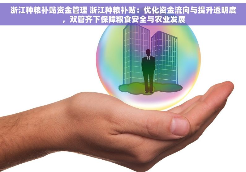 浙江种粮补贴资金管理 浙江种粮补贴：优化资金流向与提升透明度，双管齐下保障粮食安全与农业发展