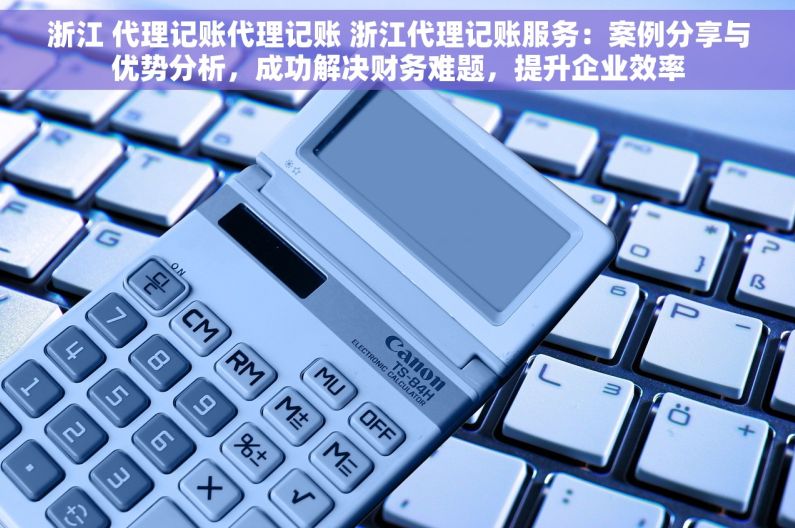 浙江 代理记账代理记账 浙江代理记账服务：案例分享与优势分析，成功解决财务难题，提升企业效率