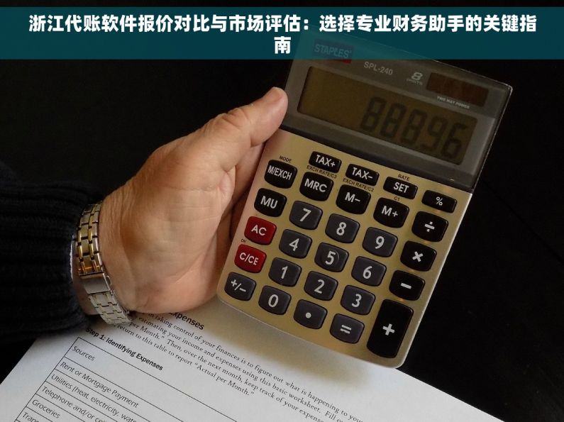 浙江代账软件报价对比与市场评估：选择专业财务助手的关键指南