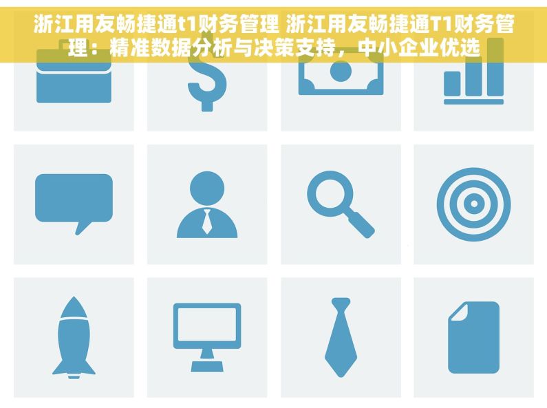浙江用友畅捷通t1财务管理 浙江用友畅捷通T1财务管理：精准数据分析与决策支持，中小企业优选