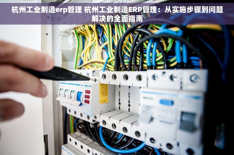 杭州工业制造erp管理 杭州工业制造ERP管理：从实施步骤到问题解决的全面指南