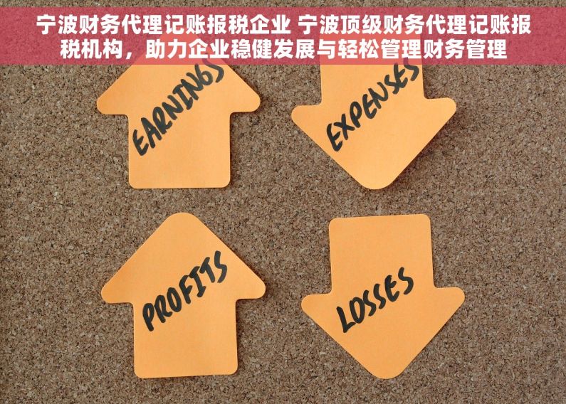 宁波财务代理记账报税企业 宁波顶级财务代理记账报税机构，助力企业稳健发展与轻松管理财务管理