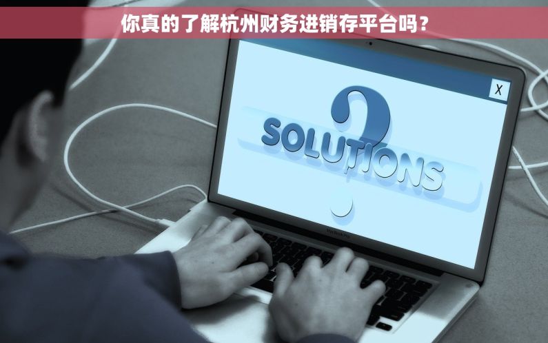 你真的了解杭州财务进销存平台吗？