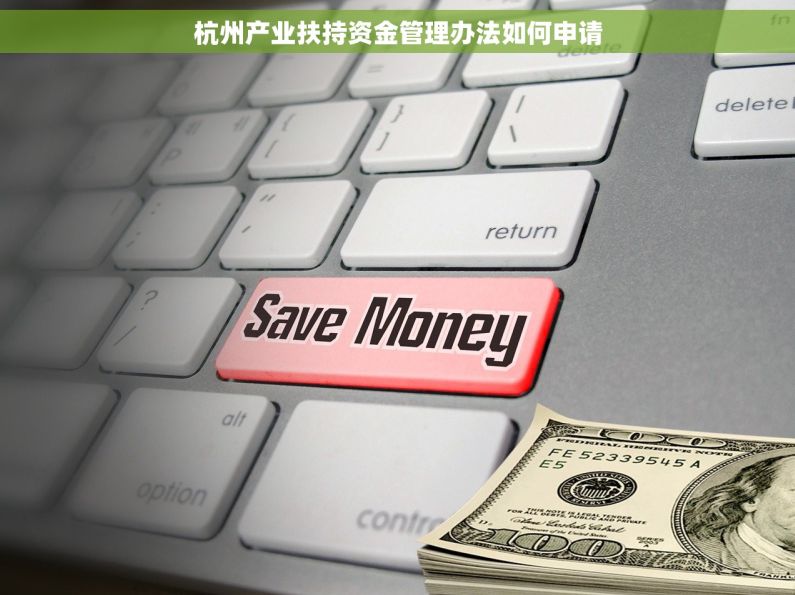 杭州产业扶持资金管理办法如何申请