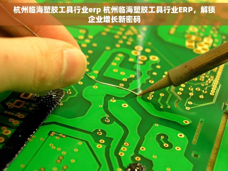 杭州临海塑胶工具行业erp 杭州临海塑胶工具行业ERP，解锁企业增长新密码