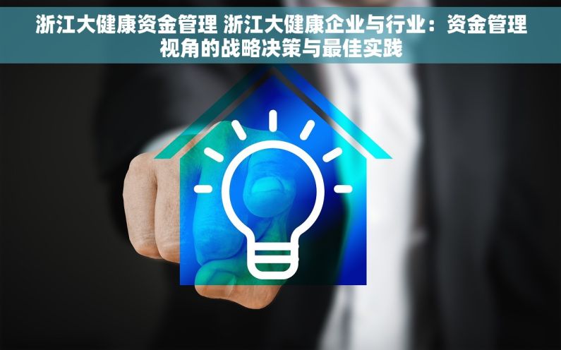 浙江大健康资金管理 浙江大健康企业与行业：资金管理视角的战略决策与最佳实践