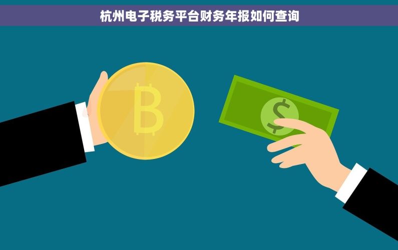 杭州电子税务平台财务年报如何查询