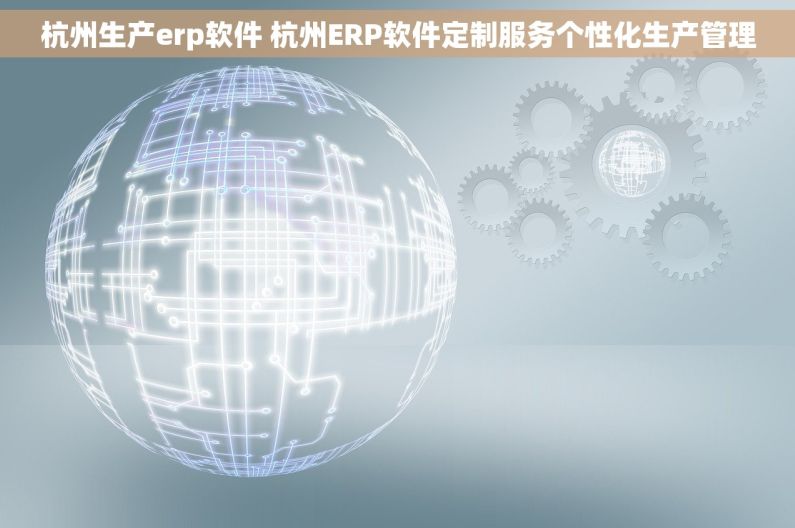 杭州生产erp软件 杭州ERP软件定制服务个性化生产管理