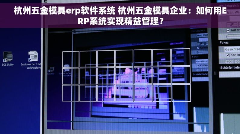 杭州五金模具erp软件系统 杭州五金模具企业：如何用ERP系统实现精益管理？
