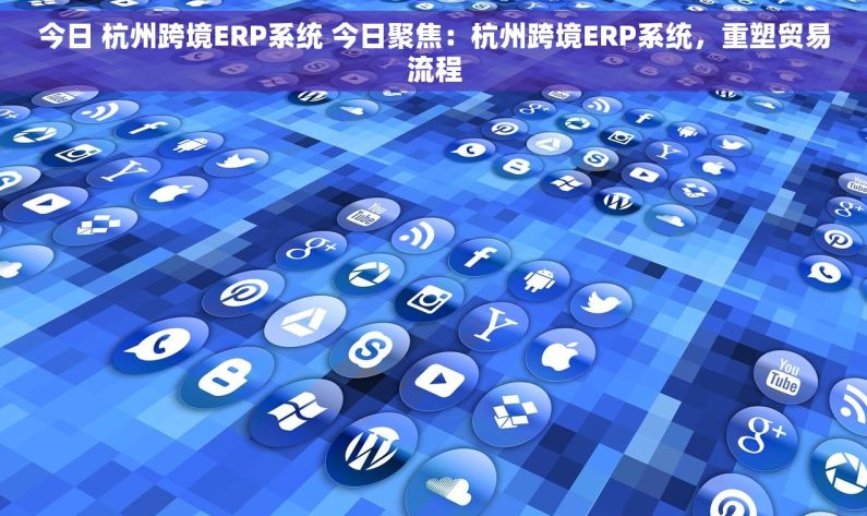 今日 杭州跨境ERP系统 今日聚焦：杭州跨境ERP系统，重塑贸易流程