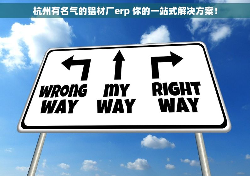 杭州有名气的铝材厂erp 你的一站式解决方案！