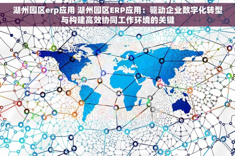 湖州园区erp应用 湖州园区ERP应用：驱动企业数字化转型与构建高效协同工作环境的关键