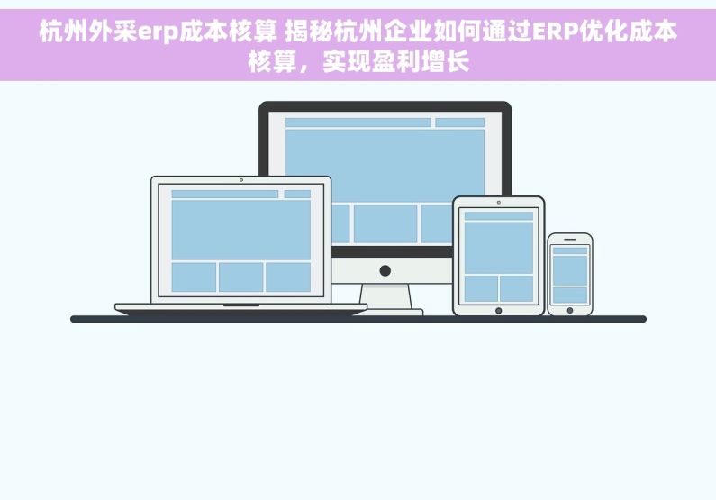 杭州外采erp成本核算 揭秘杭州企业如何通过ERP优化成本核算，实现盈利增长