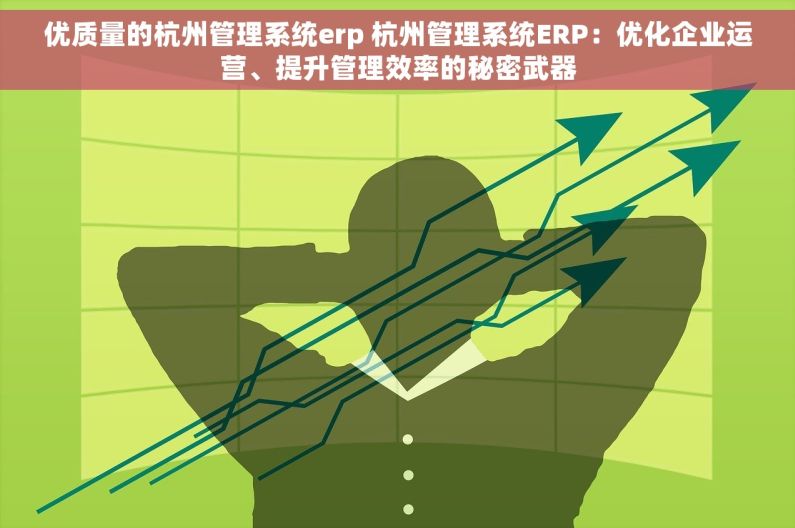 优质量的杭州管理系统erp 杭州管理系统ERP：优化企业运营、提升管理效率的秘密武器