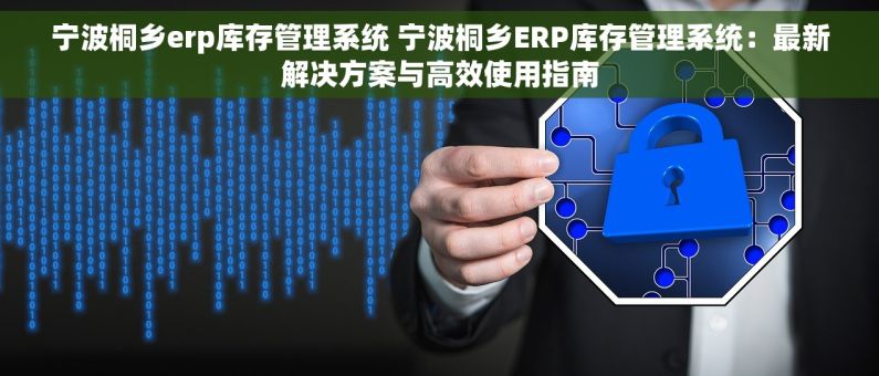 宁波桐乡erp库存管理系统 宁波桐乡ERP库存管理系统：最新解决方案与高效使用指南