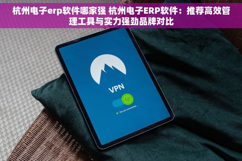杭州电子erp软件哪家强 杭州电子ERP软件：推荐高效管理工具与实力强劲品牌对比