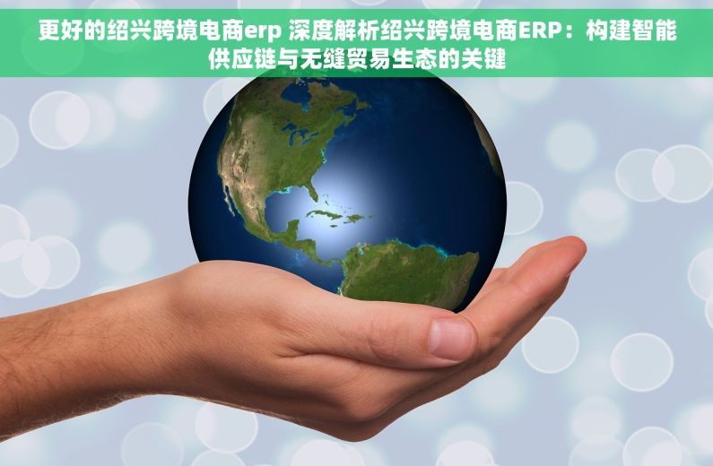 更好的绍兴跨境电商erp 深度解析绍兴跨境电商ERP：构建智能供应链与无缝贸易生态的关键