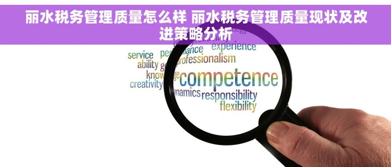 丽水税务管理质量怎么样 丽水税务管理质量现状及改进策略分析