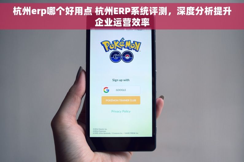杭州erp哪个好用点 杭州ERP系统评测，深度分析提升企业运营效率