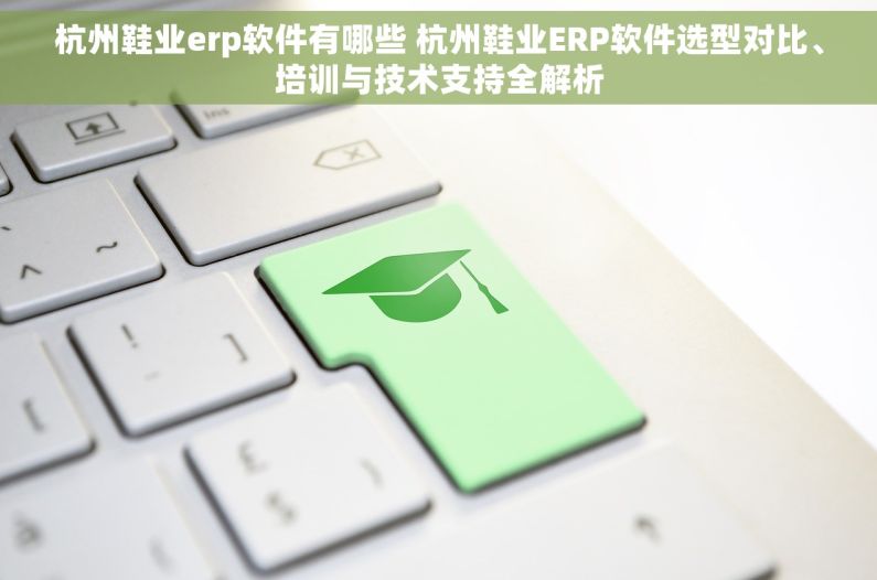 杭州鞋业erp软件有哪些 杭州鞋业ERP软件选型对比、培训与技术支持全解析