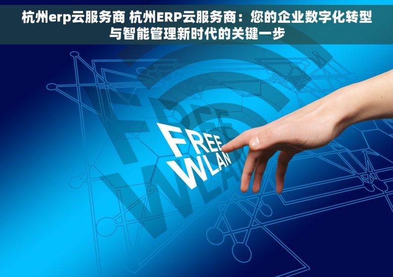 杭州erp云服务商 杭州ERP云服务商：您的企业数字化转型与智能管理新时代的关键一步