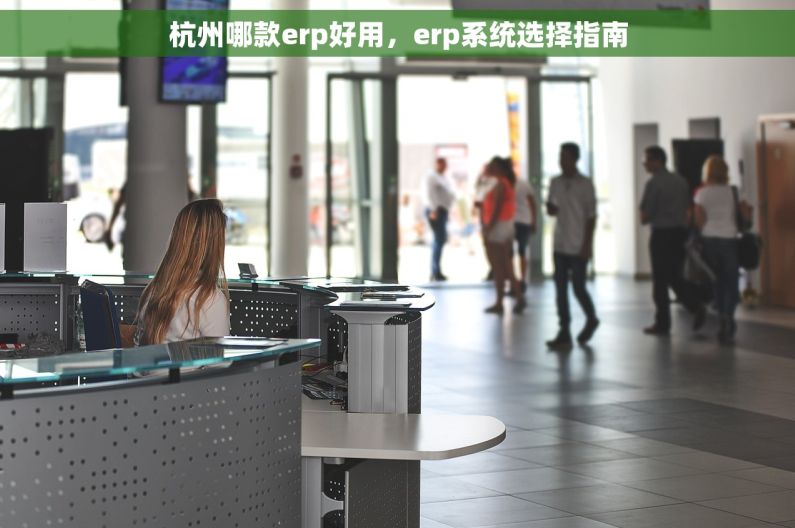 杭州哪款erp好用，erp系统选择指南