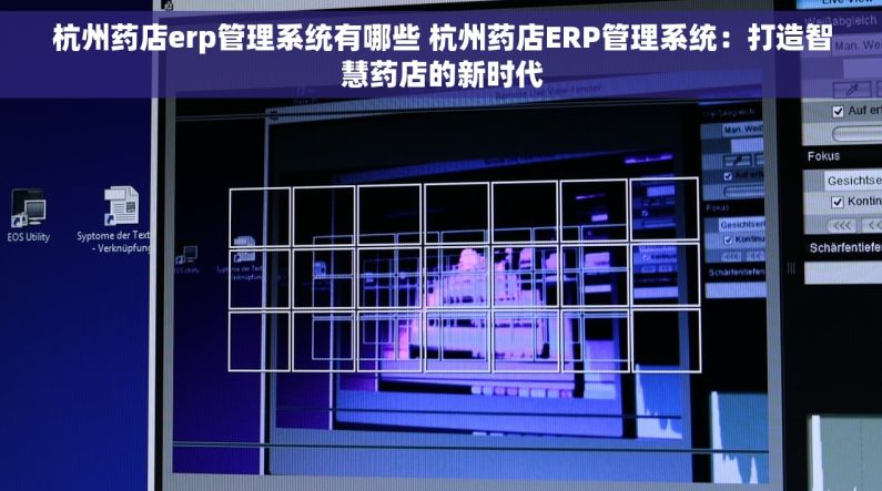 杭州药店erp管理系统有哪些 杭州药店ERP管理系统：打造智慧药店的新时代