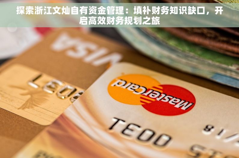 探索浙江文灿自有资金管理：填补财务知识缺口，开启高效财务规划之旅