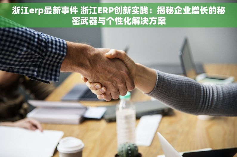 浙江erp最新事件 浙江ERP创新实践：揭秘企业增长的秘密武器与个性化解决方案