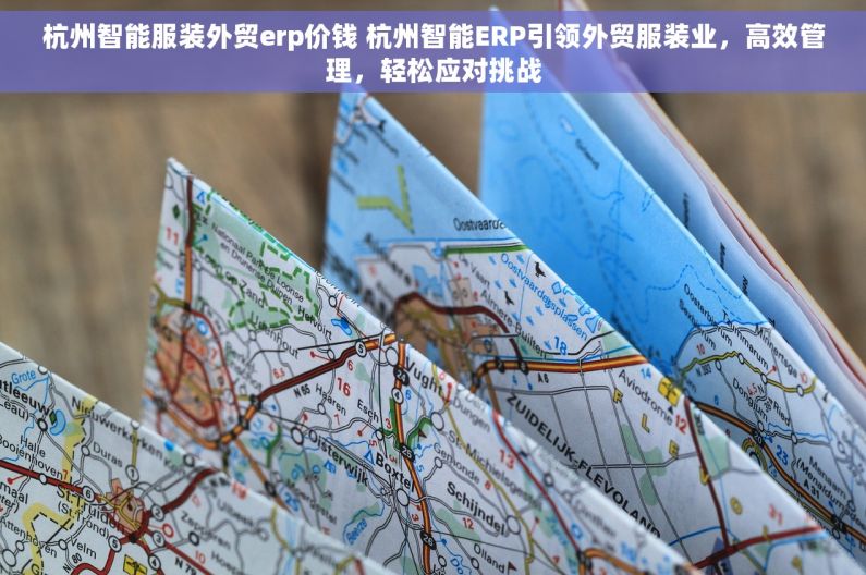 杭州智能服装外贸erp价钱 杭州智能ERP引领外贸服装业，高效管理，轻松应对挑战