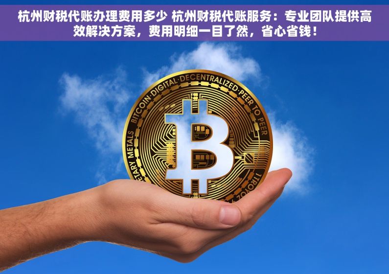杭州财税代账办理费用多少 杭州财税代账服务：专业团队提供高效解决方案，费用明细一目了然，省心省钱！