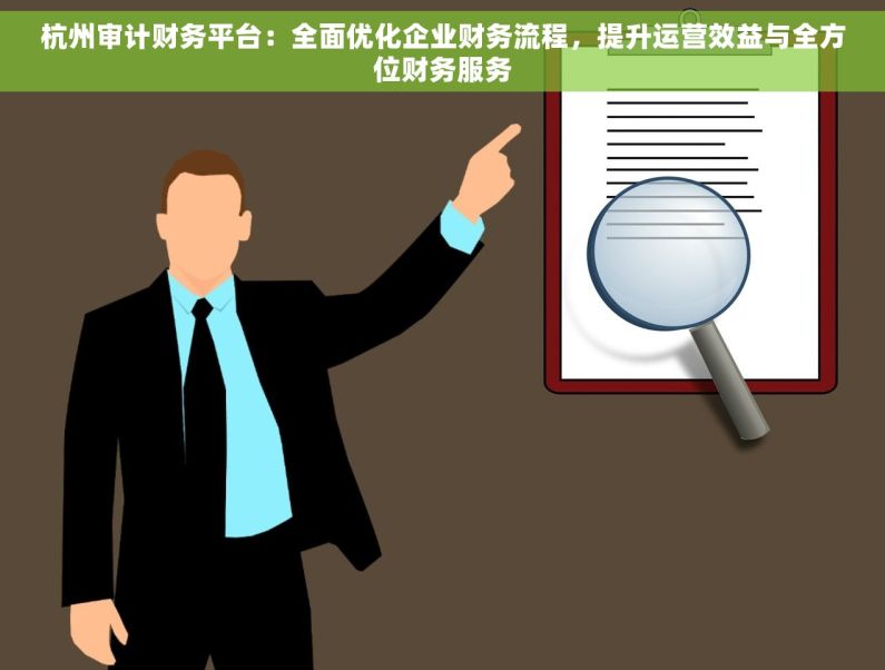 杭州审计财务平台：全面优化企业财务流程，提升运营效益与全方位财务服务